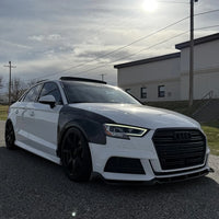 Lame Pare-Chocs Avant Audi A3 8V S3 S-Line 2017-2020 - vue arrière - Becquet Voiture