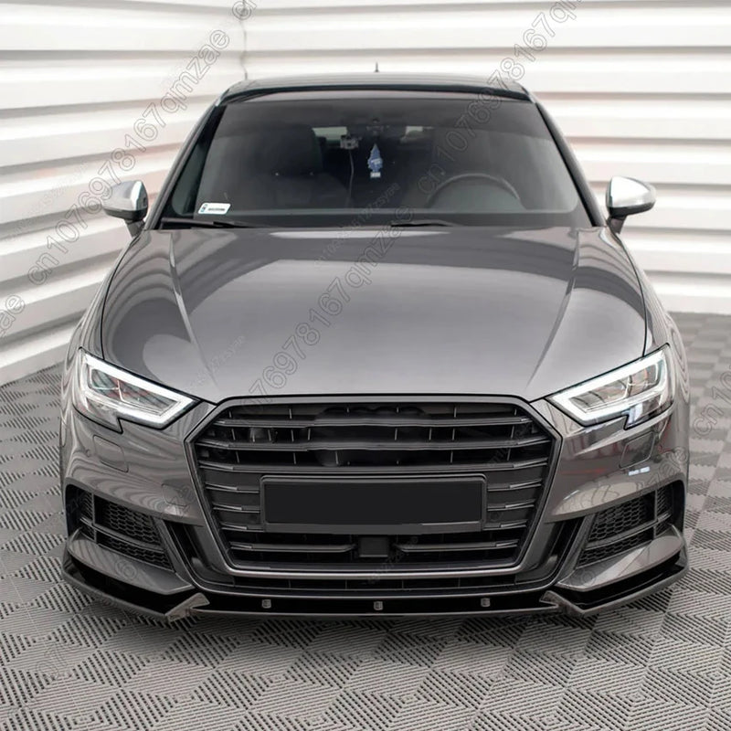 Lame Pare-Chocs Avant Becquet Audi A3 S3 8V 2017-2020 - vue arrière - Becquet Voiture