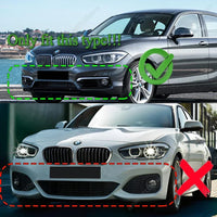 Lame Pare-Chocs Avant BMW Série 1 F20 F21 2011-2019 - vue de profil - Becquet Voiture