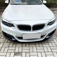 Lame Pare-Chocs Avant BMW Série 2 F22 F23 2015-2019 - installé sur véhicule - Becquet Voiture