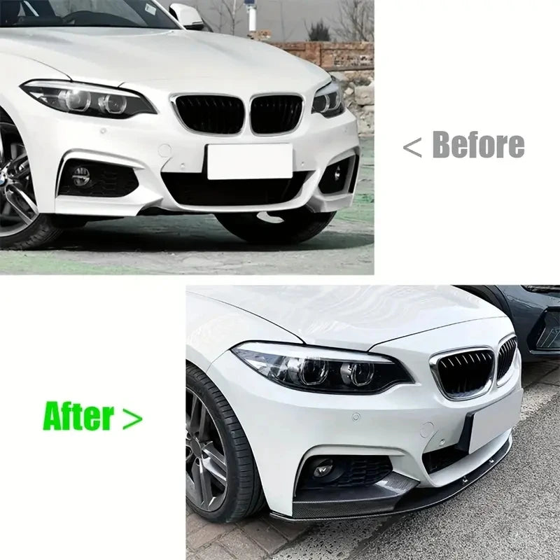 Lame Pare-Chocs Avant BMW Série 2 F22 F23 2015-2019 - vue arrière - Becquet Voiture