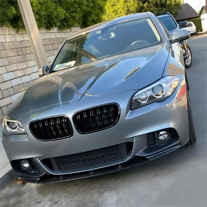 Lame Pare-Chocs Avant BMW Série 5 F10 F11 2011-2017 - vue de face - Becquet Voiture
