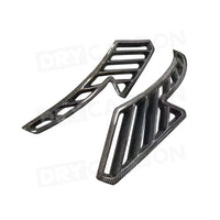 Lame Pare-Chocs Avant Carbone BMW M3 E92 E93 2009-2013 - détail du montage - Becquet Voiture