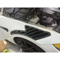 Lame Pare-Chocs Avant Carbone BMW M3 E92 E93 2009-2013 - vue arrière - Becquet Voiture