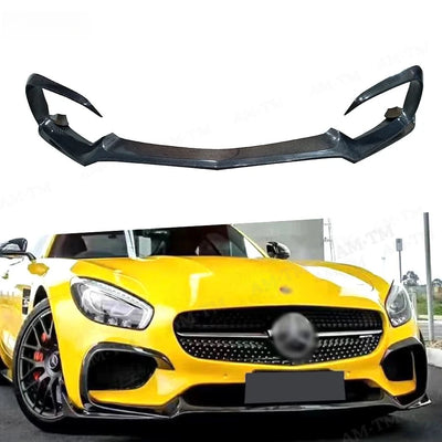 Lame Pare-Chocs Avant Carbone Mercedes AMG GT - vue de face - Becquet Voiture