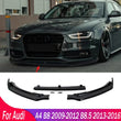 Lame Pare-Chocs Avant Diffuseur Audi A4 B8 2009-2016