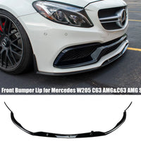 Lame Pare-Chocs Avant Mercedes Classe C W205 2015-2022 - vue de face - Becquet Voiture