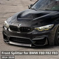 Lame Pare-Chocs Avant Style CS BMW M3 F80 M4 F82 F83 2014-2020 - vue de face - Becquet Voiture