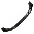 Lame Avant Pare-Choc VW Polo 6R 6C 2011-2020 Noir Carbone