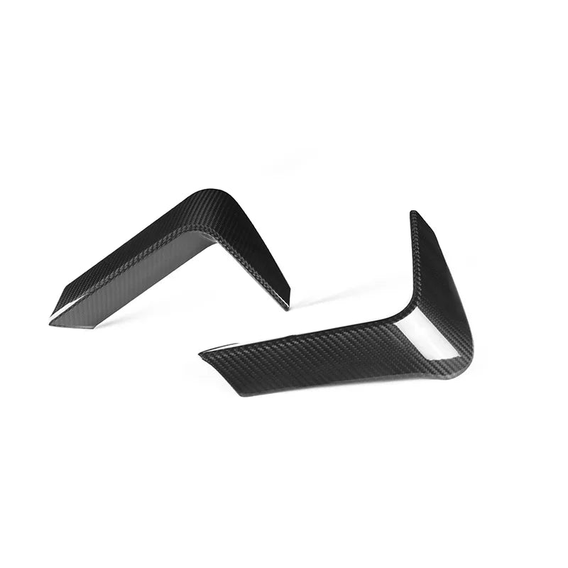 Lames de Pare-Chocs Arrière Carbone BMW M3 M4 F80 F82 F83 - installé sur véhicule - Becquet Voiture