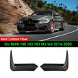Lames de Pare-Chocs Arrière Carbone BMW M3 M4 F80 F82 F83