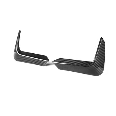 Lames de Pare-Chocs Arrière Carbone BMW M3 M4 F80 F82 F83 - vue de trois-quarts - Becquet Voiture