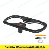 Lampe LED Ambiance BMW Série 3 G20 - détail du montage - Becquet Voiture