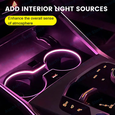Lampe LED Ambiance BMW Série 3 G20 - vue de trois-quarts - Becquet Voiture