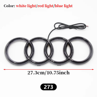 Lampe LED Calandre Audi A3 A4 A6 Q5 - vue de trois-quarts - Becquet Voiture