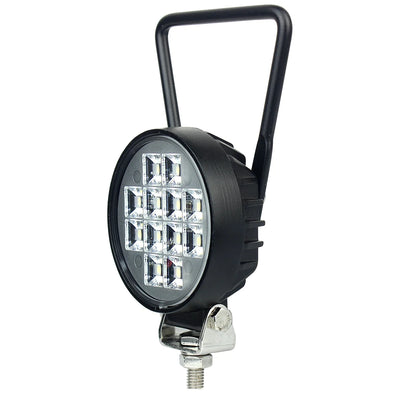 Lampe Travail LED 3 Pouces 12W Tout-Terrain 4x4 SUV - vue de trois-quarts - Becquet Voiture