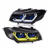 Lentilles de Projecteur BMW E90 E91 2005-2012 - vue rapprochée - Becquet Voiture
