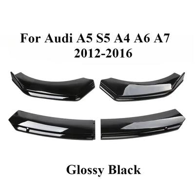 Lèvre Avant Audi A4 A5 A6 A7 2012-2016 - détail du montage - Becquet Voiture