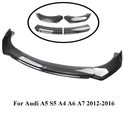 Lèvre Avant Audi A4 A5 A6 A7 2012-2016 - vue rapprochée - Becquet Voiture