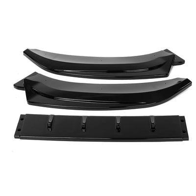 Lèvre Avant Audi A4 S4 B8 B8.5 S-Line 2012-2016 - installé sur véhicule - Becquet Voiture