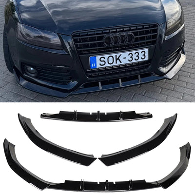 Lèvre Avant Audi A5 S5 B8 S-Line 2008-2011 - détail du montage - Becquet Voiture