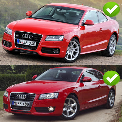 Lèvre Avant Audi A5 S5 B8 S-Line 2008-2011 - packshot studio - Becquet Voiture