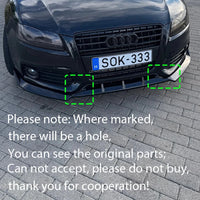 Lèvre Avant Audi A5 S5 B8 S-Line 2008-2011 - vue de trois-quarts - Becquet Voiture