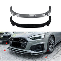 Front Lip Audi A5 S5 F5 S-Line 2021+ - side view - Becquet Voiture