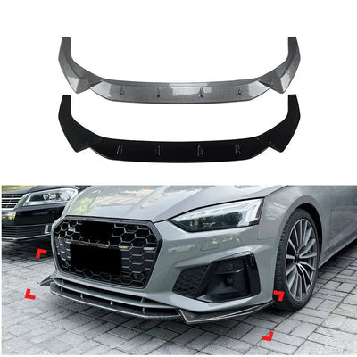 Lèvre Avant Audi A5 S5 F5 S-Line 2021+ - vue de profil - Becquet Voiture