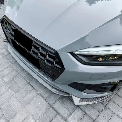Lèvre Avant Audi A5 S5 F5 S-Line 2021+ - vue de trois-quarts - Becquet Voiture