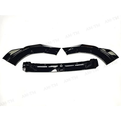 Lèvre Avant BMW Série 2 G42 M240i M235i Noir Brillant - vue arrière - Becquet Voiture