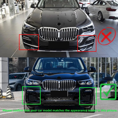 Lèvre Avant BMW X5 G05 M Sport 2018-2023 - vue arrière - Becquet Voiture