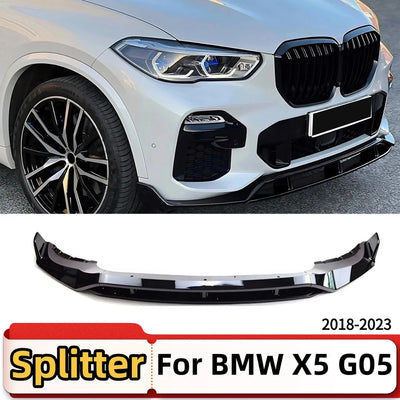 Lèvre Avant BMW X5 G05 M Sport 2018-2023 - vue de face - Becquet Voiture
