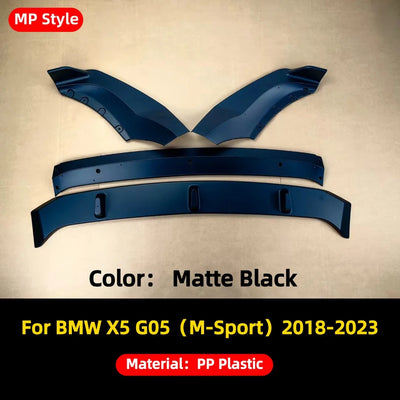 Lèvre Avant BMW X5 G05 M Sport 2018-2023 - vue rapprochée - Becquet Voiture