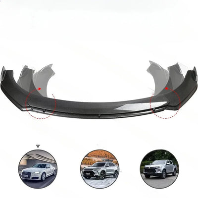 Lèvre Avant Universelle Audi A4 A5 A6 A7 - vue arrière - Becquet Voiture