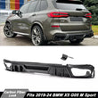 Lèvre de Diffuseur Arrière BMW X5 G05 M Sport 2019-2023