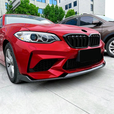 Lèvre de Pare-Chocs Avant BMW M2 CS F87 2016-2021 - vue arrière - Becquet Voiture