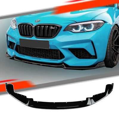 Lèvre de Pare-Chocs Avant BMW M2 CS F87 2016-2021 - vue de face - Becquet Voiture