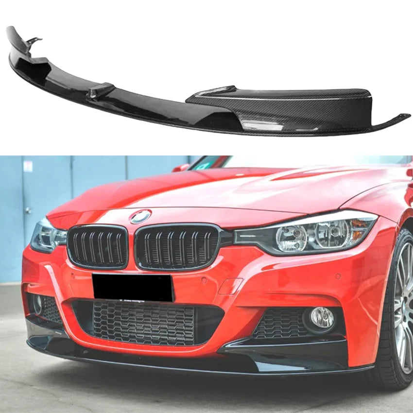 Lèvre de Pare-Chocs Avant BMW Série 3 F30 F31 2013-2018 - vue de face - Becquet Voiture