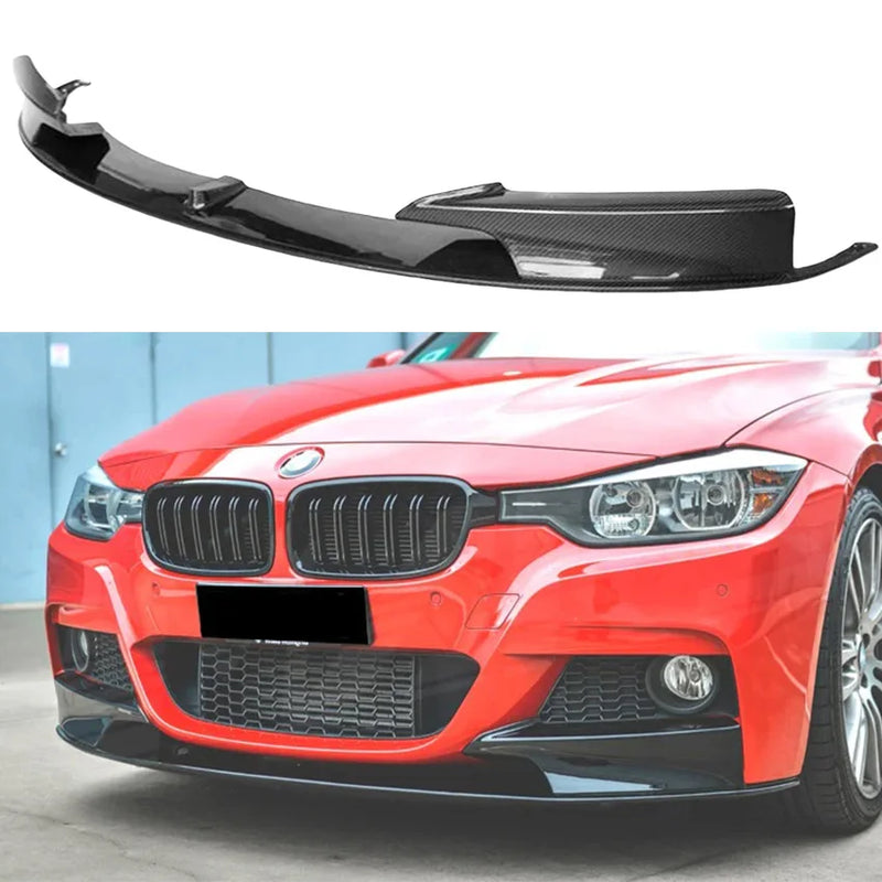 Lèvre de Pare-Chocs Avant BMW Série 3 F30 F31 2013-2018 - vue de face - Becquet Voiture