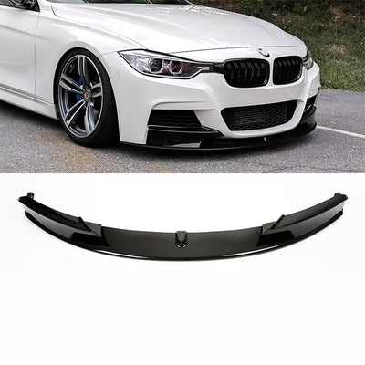 Lèvre de Pare-Chocs Avant BMW Série 3 F30 F31 2013-2018 - vue de trois-quarts - Becquet Voiture