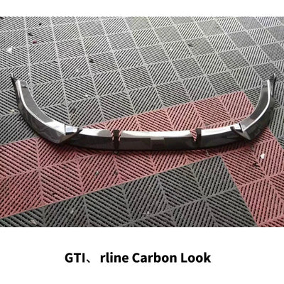 Lèvre de Pare-Chocs Avant VW Golf 8 MK8 GTI R 2021-2023 - vue de dessus - Becquet Voiture