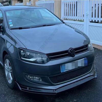 Lèvre de Pare-Chocs Avant VW Polo MK5 6R 2009-2013 - vue de profil - Becquet Voiture