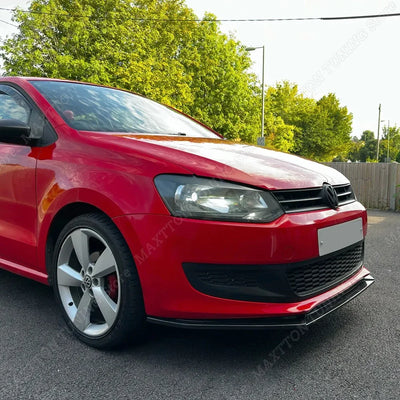 Lèvre de Pare-Chocs Avant VW Polo MK5 6R 6C 2009-2017 - vue arrière - Becquet Voiture