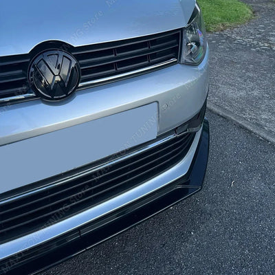 Lèvre de Pare-Chocs Avant VW Polo MK5 6R 6C 2009-2017 - vue de profil - Becquet Voiture
