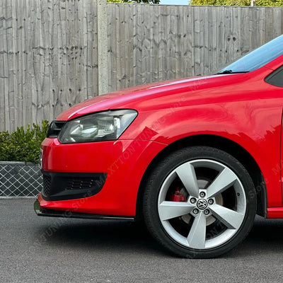 Lèvre de Pare-Chocs Avant VW Polo MK5 6R 6C 2009-2017 - vue de trois-quarts - Becquet Voiture