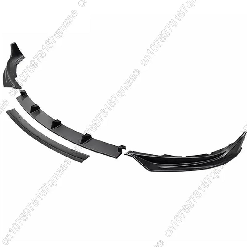 Front Bumper Diffuser Lip Tesla Model 3 2017-2023 - studio packshot - Becquet Voiture