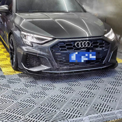 Lèvre Pare-Chocs Avant Audi A3 S3 2021-2024 - vue de profil - Becquet Voiture
