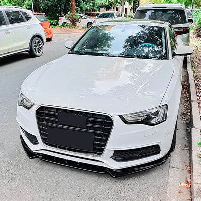 Lèvre Pare-Chocs Avant Audi A5 S5 S-Line 2012-2017 - vue de trois-quarts - Becquet Voiture