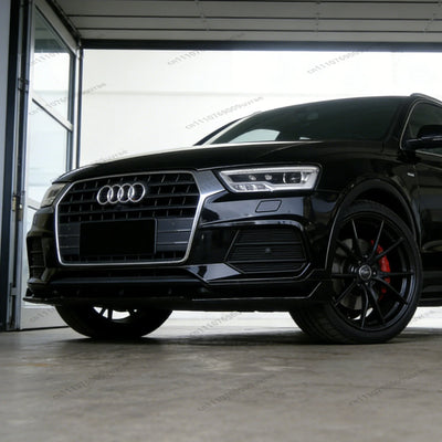 Lèvre Pare-Chocs Avant Audi Q3 MK1 8U 2015-2018 - vue arrière - Becquet Voiture